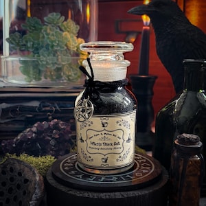 Witches Black Salt | Protection And Banishing Salt | Witchcraft Wicca hoodoo Supplies