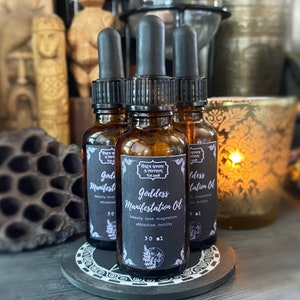 Goddess Manifestation Ritual Oil | Witchcraft | Wicca