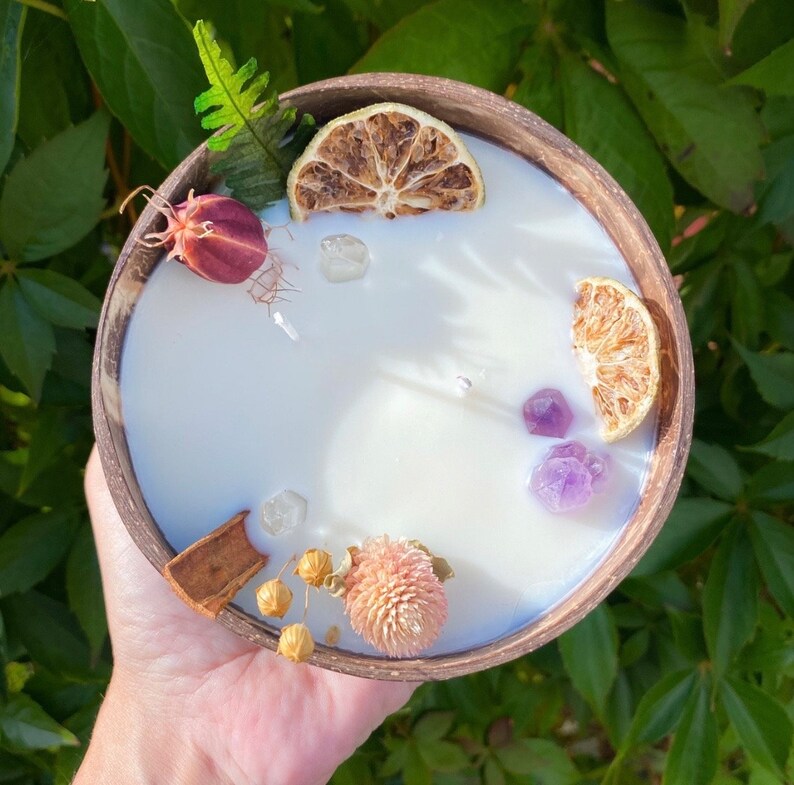 Witch's Altar Candle Meditation and Inner Peace Soy Wax Candle