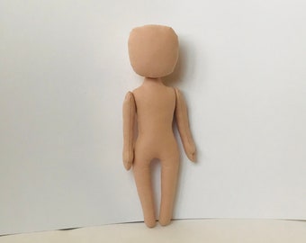 Doll blank body 22,5 cm 8,8 inch ,doll base , blank doll, unfinished doll