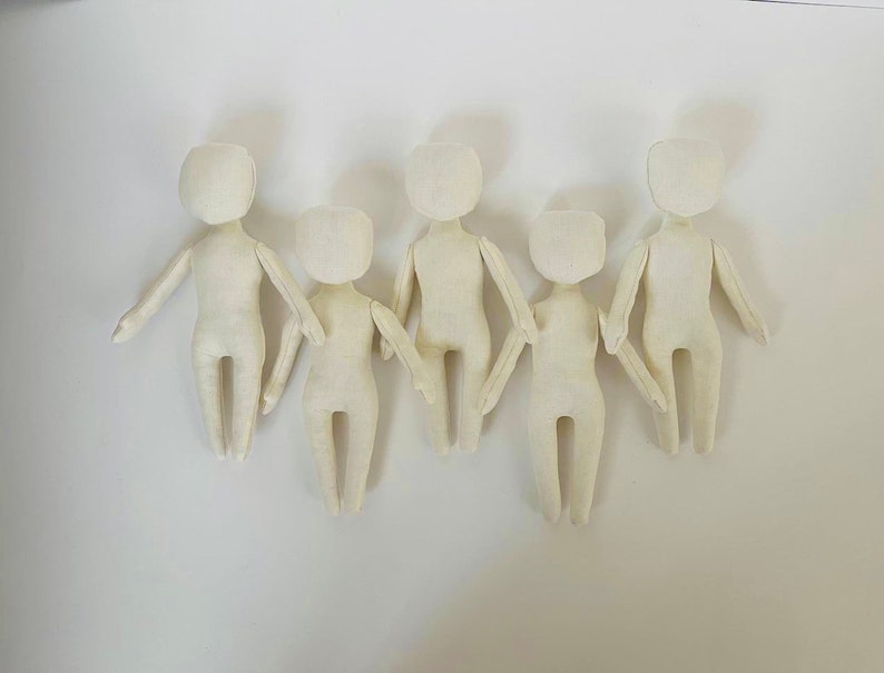 5 blank doll body 7 16.5 cm rag doll body doll base image 2