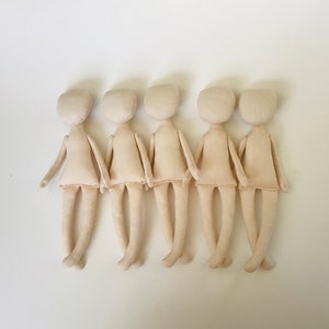 5 blank doll body 8 20 cm rag doll body doll base zdjęcie 3