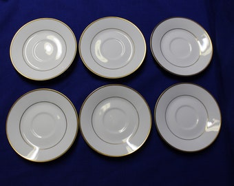 Set of 6 Saucers in Heritage by NORITAKE