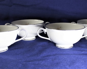 Noritake Anticipation Cream Soup Bowls, Set of 4