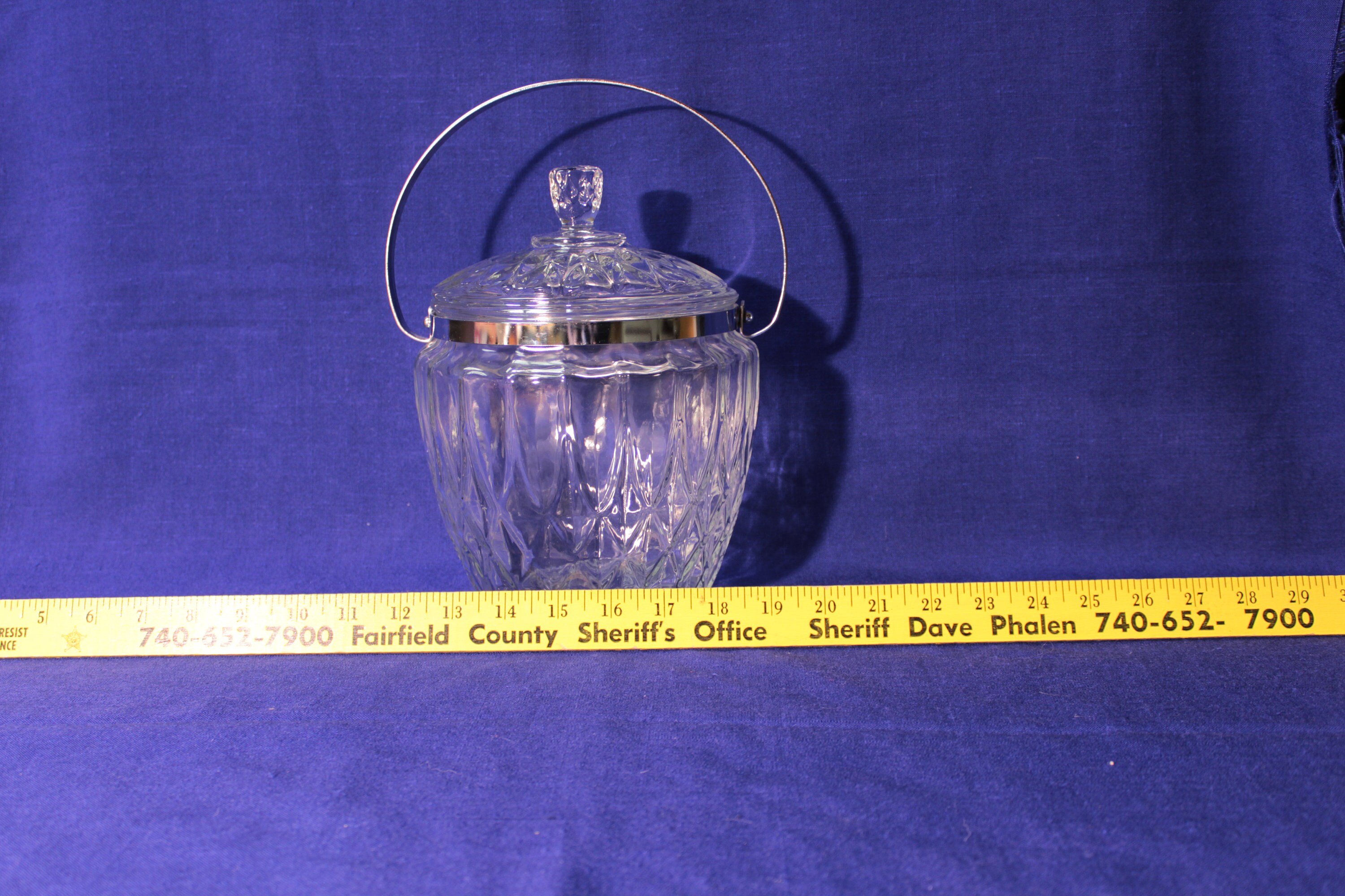Ice Bucket & Lid With Handle in crown Point by Anchor Etsy
