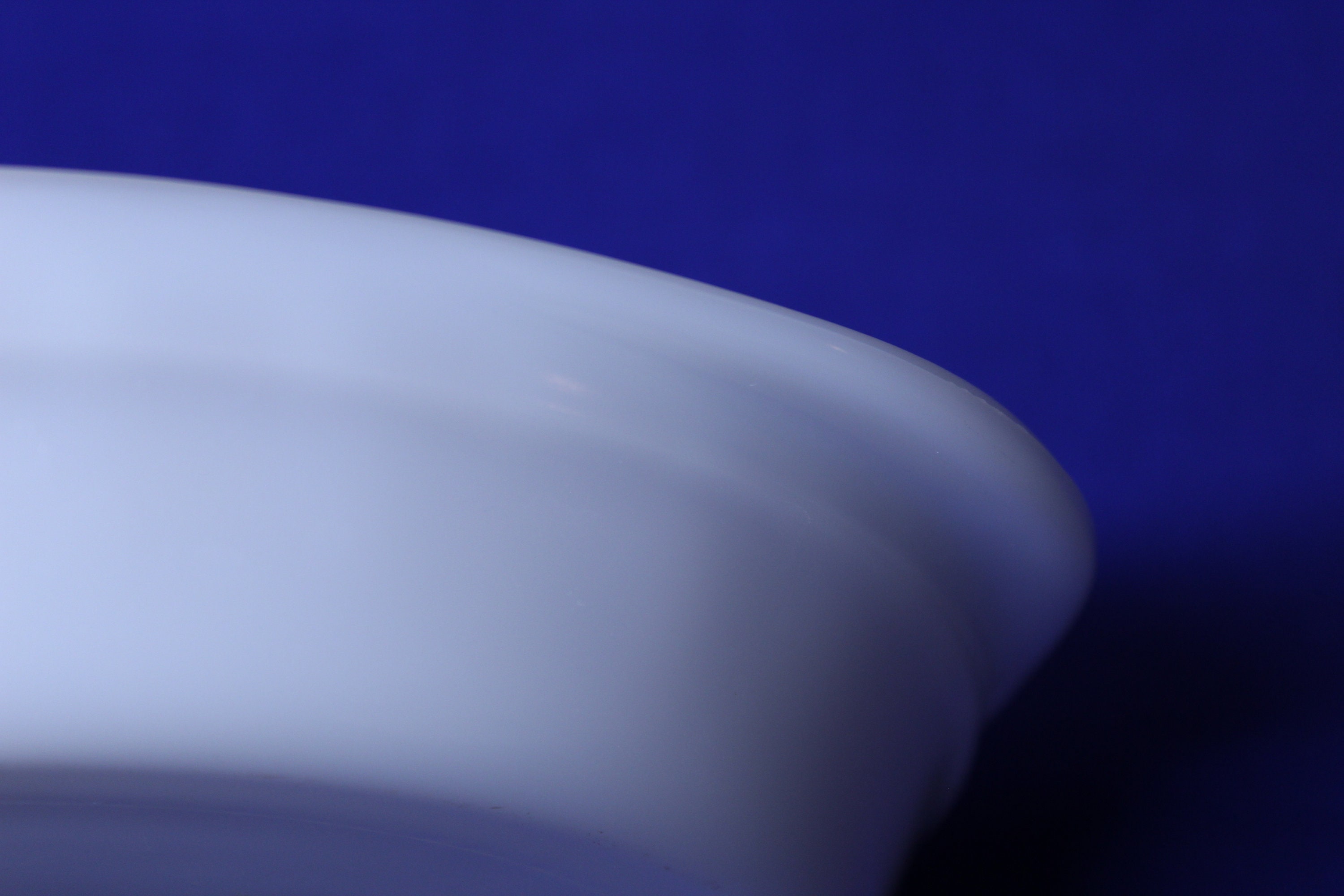 Deep Dish Milk Glass Pie Pan or Plate With Pyrorey Dynaware Etsy