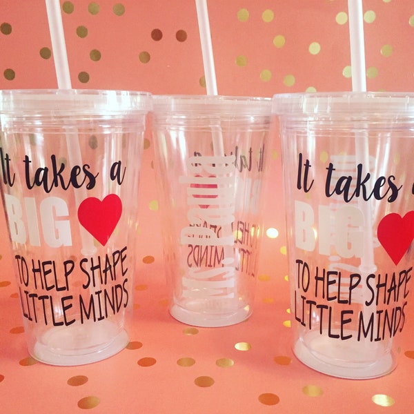 Teacher gift, teacher tumbler