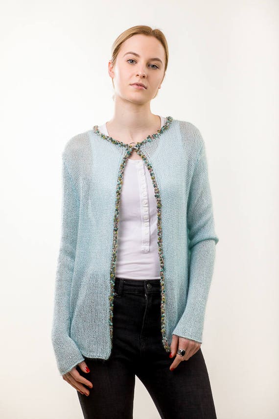 mohair cardigan