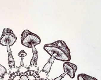 Mandala Spores (print)
