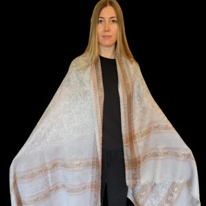 Super Soft Lightweight Luxury Large Pashmina Shawl/Wrap/Scarf/Stole, Exotic Scarves for All Season and Occasions. Unisex.