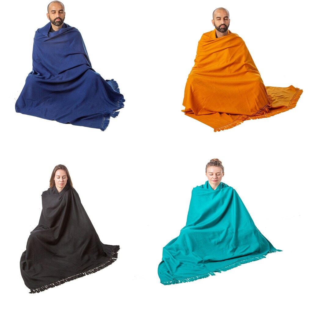 Coussin meditation de couleur unie – Le Temple Yogi