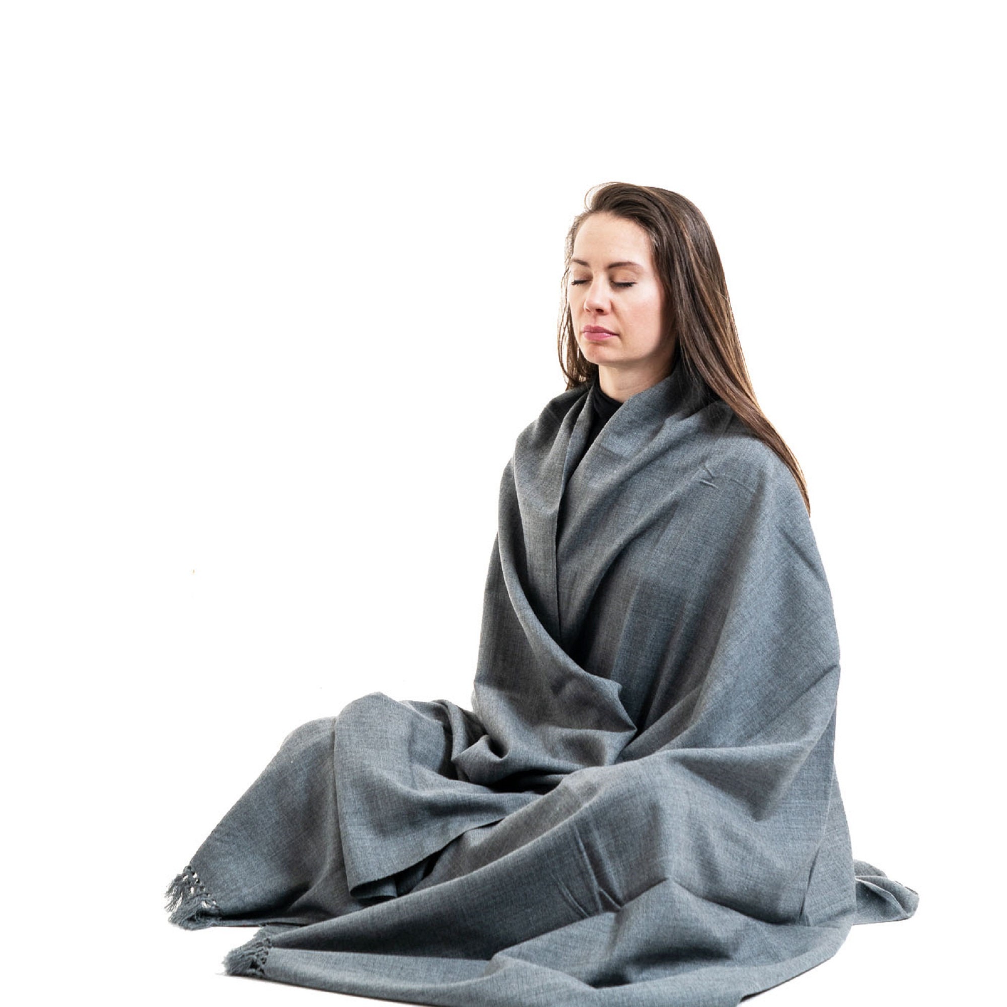 Meditation Shawl or Meditation Blanket Wool Shawl/Wrap Etsy