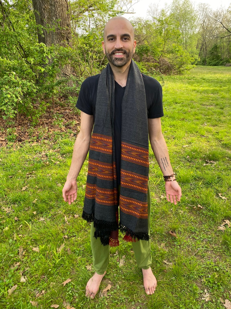 Meditation Shawl or Meditation Blanket Wool Shawl/wrap Etsy