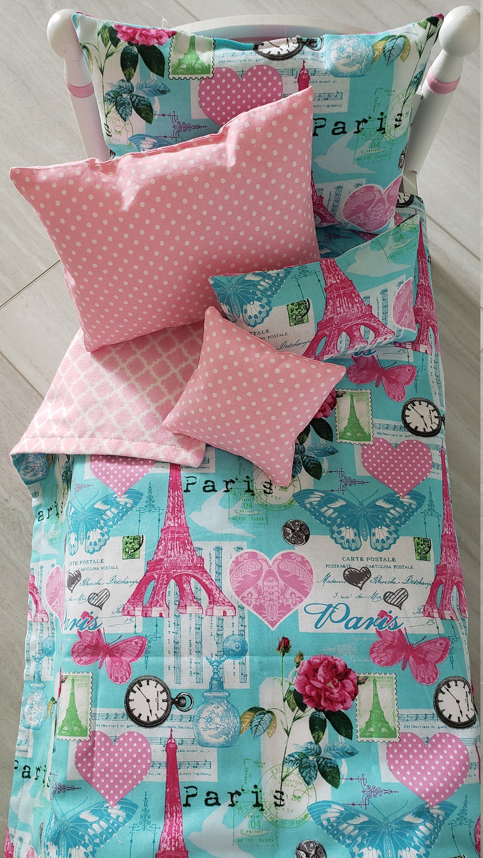 Bedding Set for Dolls Bedding Set for Doll Bedding Set for Etsy
