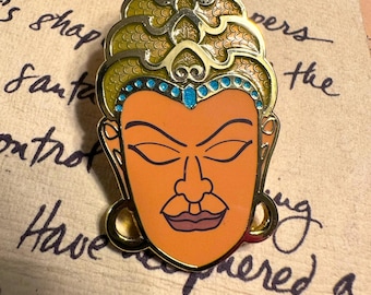 Temple of The Forbidden Eye Mara Mural Pin