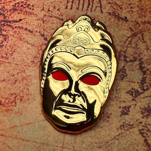Golden Mara UV Enamel Pin