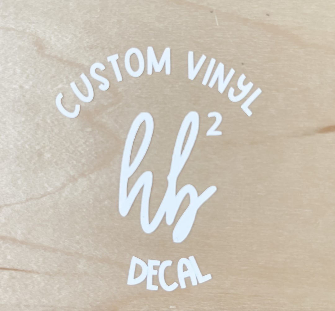 Custom Vinyl Decal Custom Decal Design Your Own Decal Etsy