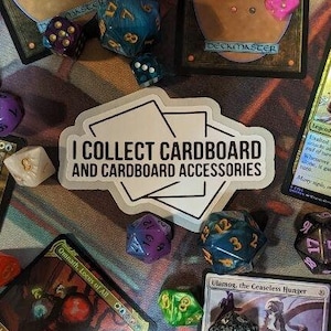 Cardboard Collector Sticker