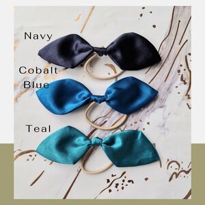 Satin Hair Bows | Hair Accessories | Hair Bobbles | Baby Bows | Girls Hair Bows | Hair Tie | Toddler Bows | Hair Band | Bows | Hair Bows