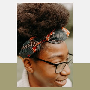 Stretchy Headband | Bow Headband | African Fabric | African Accessories | Headband Women |African Print | Hair Accessories