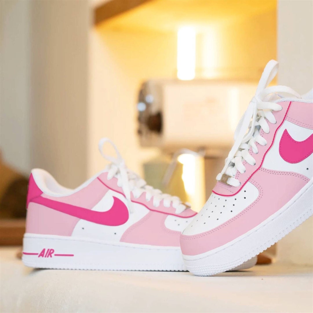 custom af1 pink