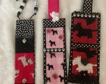 Scottie book gift, door hanger, student reading gift, teacher, librarian