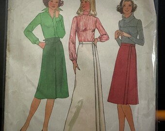 VINTAGE Simplicity Sewing Pattern 7762 Misses' Set of Skirts