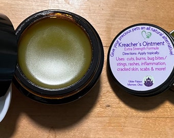 Kreacher's Ointment-Organic Healing Salve for Domestic and Exotic Pets