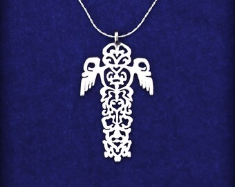 Colar de Totem Voador em Prata de Lei: Joia Inspirada nos Nativos Americanos