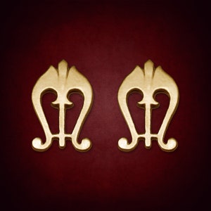 David&#39;s harpoorknopjes: Golden Kinnor, Joodse sieraden