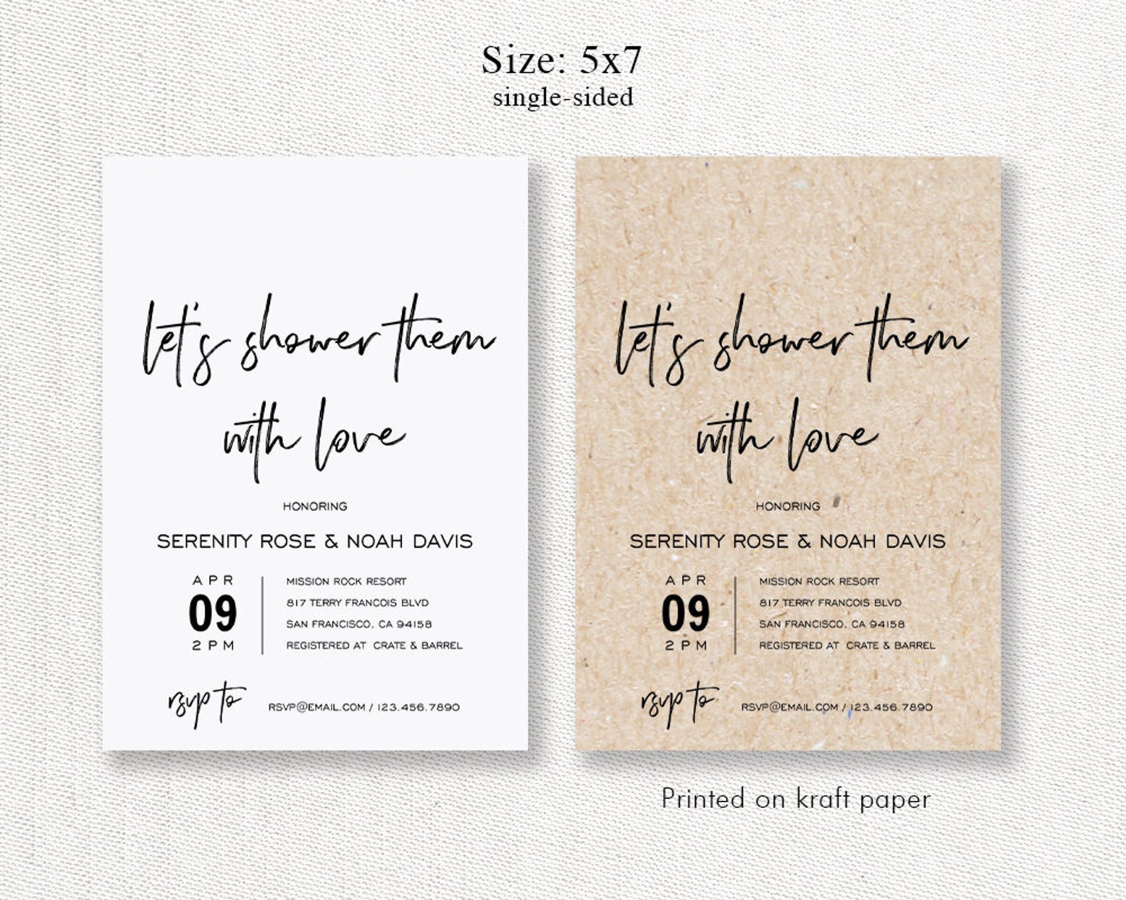 Couples Shower Invitation Template Printable Wedding Shower | Etsy