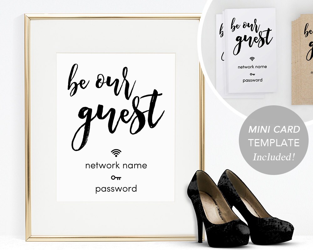 This is a photo of Impeccable Wifi Network and Password Printable Free This is a graphic of Impeccable Wifi Network and Password Printable Free