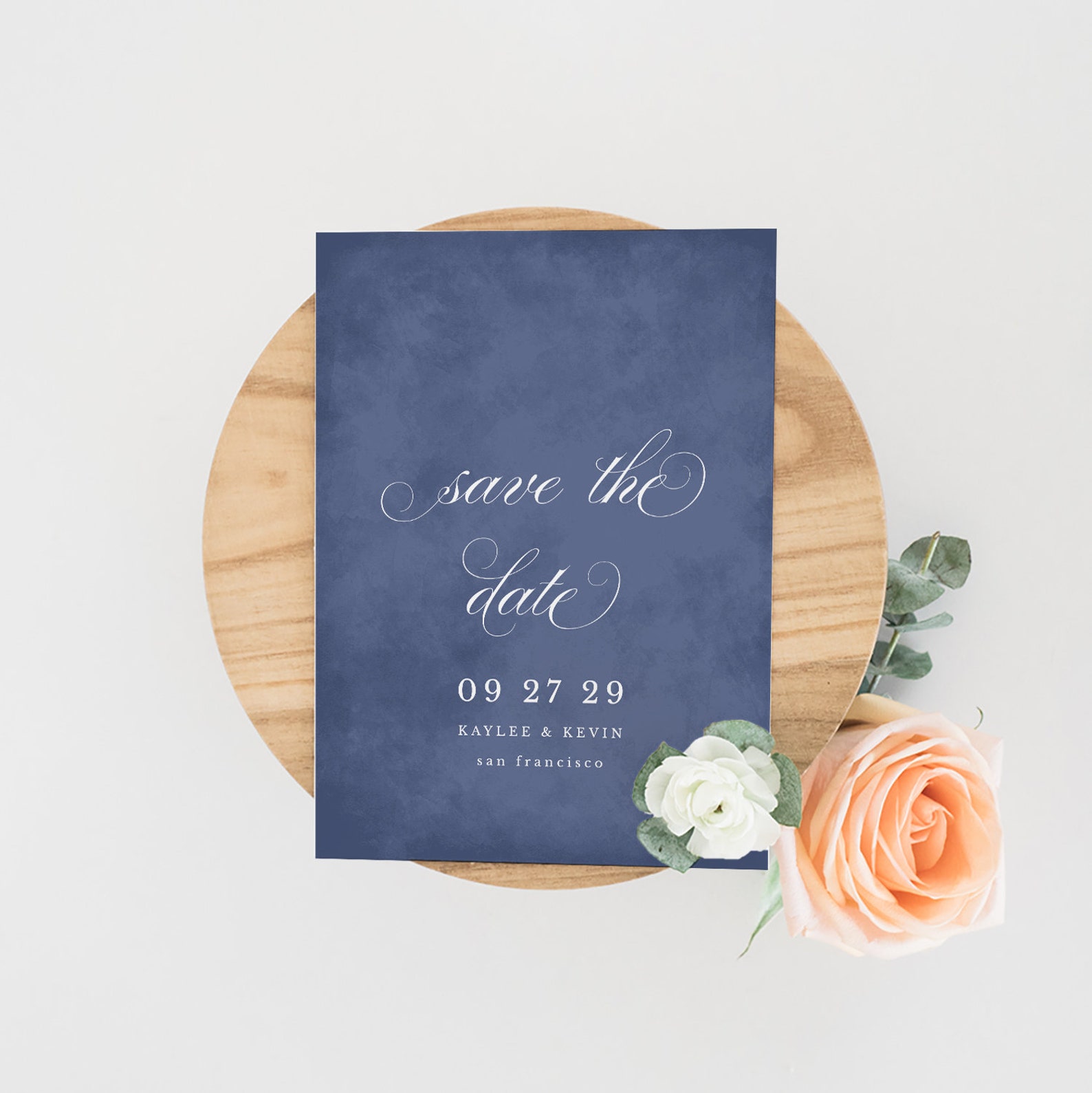 Printable Savethedate Template Save the Date Invitation Etsy
