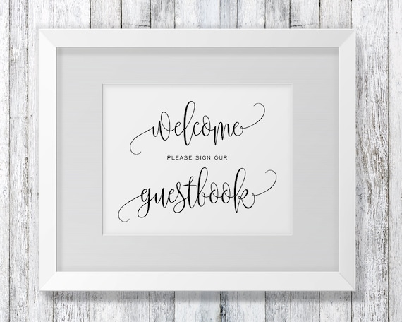 Welcome Please Sign In Template