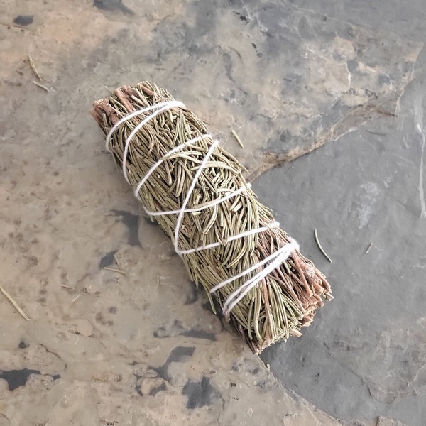 Rosemary Sage Bundle - Rosemary Smudge Wand - ritual - ceremonial smudge - clearing smudge - smudging practice