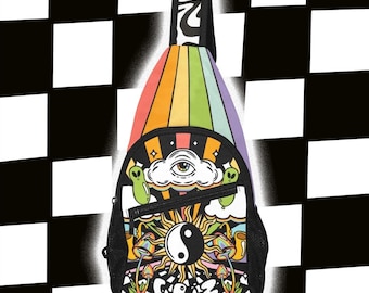 GRIZ Chasing the Golden Hour CROSSBODY BAG | edm music festival merch