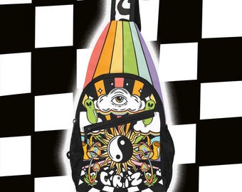 GRIZ Chasing the Golden Hour CROSSBODY BAG | edm music festival merch