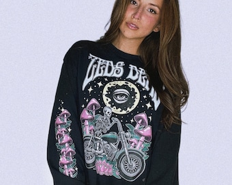 ZEDS DEAD midnight ride longs sleeve | edm music festival merch