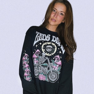 ZEDS DEAD ミッドナイト ライド ロングスリーブ | EDM ミュージック フェスティバル グッズ