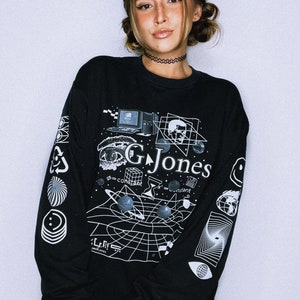 G-JONES long sleeve shirt | G-JONES edm music festival merch