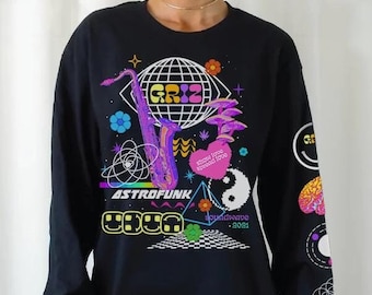 GRIZ astrofunk long sleeve | griz edm music festical merch