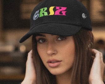 GRIZ bestickter Cord Hut | edm Musikfestival merch