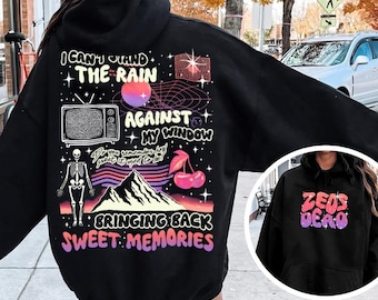 Sweat à capuche doux souvenirs ZEDS DEAD | Produits dérivés du festival de musique edm