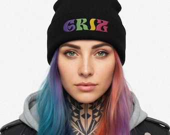 GRIZ bestickte Mütze | edm Musikfestival merch