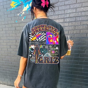 GRIZ en annan värld t-shirt | edm musikfestival merchandise