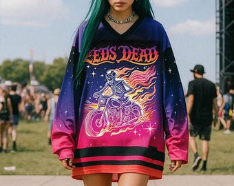 ZEDS DEAD chopper jersey | edm music festival merch