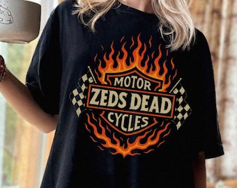 Camiseta de motocicletas ZEDS DEAD / merchandising del festival de música EDM, regalo para raver
