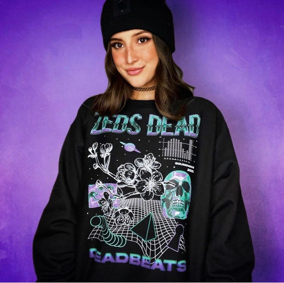 ZEDS DEAD Champion Sweatshirt | Edm Music Festival Merch, Zeds
