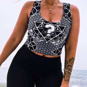 TIPPER &quot;It´s like&quot; Bauchfreies Top | edm Musik Festival Merch