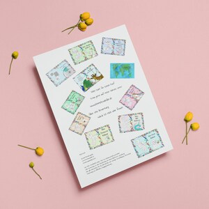 May include: A printable worksheet with colourful illustrations and text about the Earth's different biomes. The text includes the words "What task for ocean heat?", "What grows at more than 1000 metres depth?", "One ore boundary", and "Where is it rich with iron?"